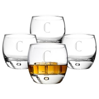 Cathy's Concepts® Personalized 10.75 oz. Heavy Based Whiskey Glasses (Set of 4)
