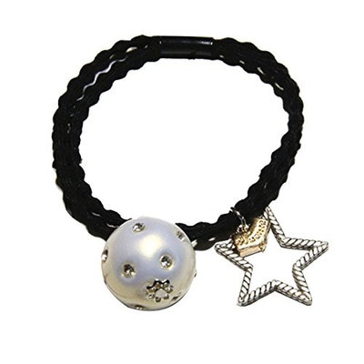 Hair Accessories Headband Double Layer Rubber Band Rhineston Ball Star Elastic Hair Bands