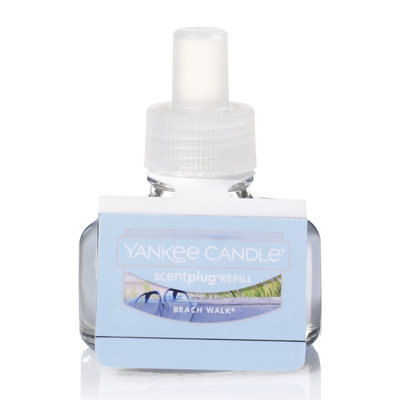 Yankee Candle Beach Walk Scent-Plug Electric Home Fragrancer Refill, Light Blue