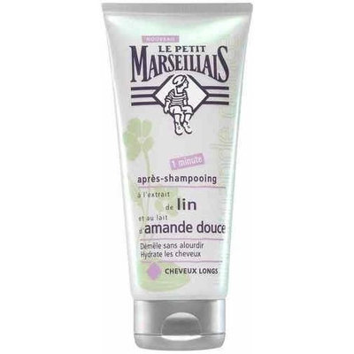Le Petit Marseillais Conditioner with Lin & Sweet Almond Milk, Long Hair 200ml
