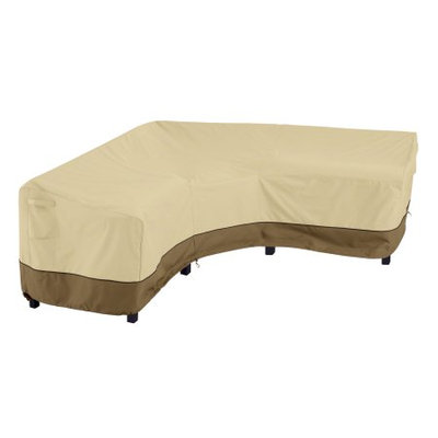 Classic Car Accessories Classic Accessories Verandaâ ¢ Patio V-Shape Sectional Lounge Set Cover - Durable and Water Resistant Outdoor Furniture Cover (55-882-011501-00)