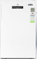 SUMMIT ADA compliant auto defrost all-refrigerator for medical use with alarm, lock, internal fan, and hospital grade cord