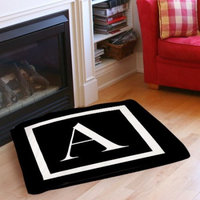 Manual Woodworkers & Weavers Classic Block Monogram Indoor/Outdoor Pet Bed