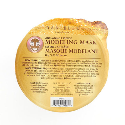 Danielle Creations Anti-Aging Essence Modeling Mask, Multicolor