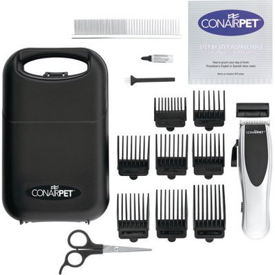 Conair CPG60 16-Piece Pet Clipper Kit