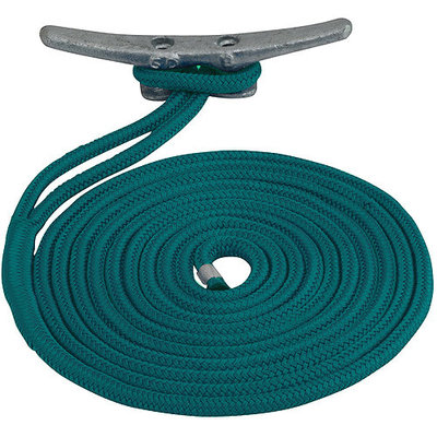 Sea Dog Dock Line, Double Braided Nylon, 1/2
