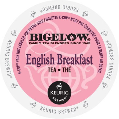 Green Mountain Bigelow English Breakfast Tea, K-Cup Portion Pack for Keurig Brewers (24 Count)
