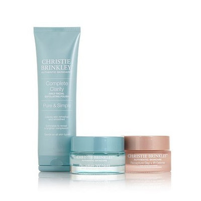 Christie Brinkley ~ Christie's Regimen ~ 3 Piece Age-defying Skincare Collection by Christe Brinkley Authentic Skincare