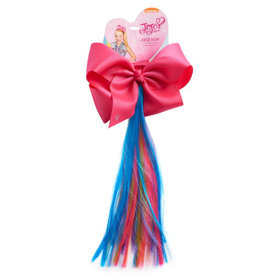 Girls JoJo Siwa Faux Rainbow Hair Bow Hair Accessory, Rainbow