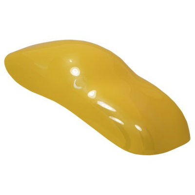 Tcp Global Corp SUNSHINE YELLOW Urethane Basecoat/Clearcoat Car Auto Paint Complete MEDIUM Gallon Kit - Restoration Shop