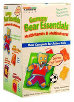Rainbow Light 0826057 Gummy Bear Essentials Multivitamin Multimineral Fruit - 30 Packets