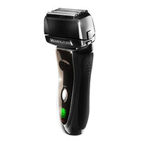 Remington FR-750 Pivot and Flex Men's Rechargeable Shaver with Three Flexing Foils and Intercept Trimmer, Black (Certified Refurbished)