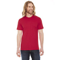 BB401W AM BB401W MEN POLY/CTTN SS TEE RED XS