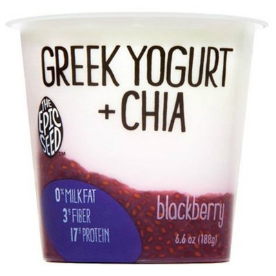 The Epic Seed Greek Yogurt Blackberry & Chia 6.6oz