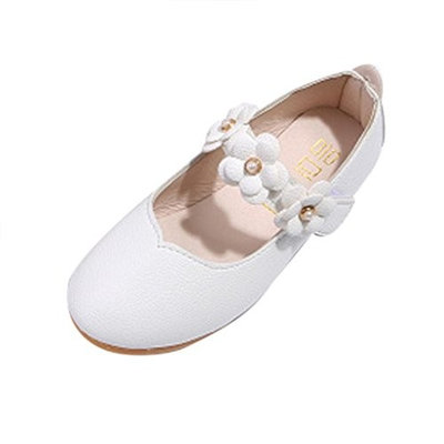 For 1-6 Years Old Girls,Clode® Cute Kids Baby Girls PU Leather Flower Rubber Hard Sole Sneaker Loafer Casual Shoes