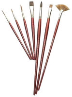 Winsor & Newton - Sceptre Gold II Brush - Serie 808 Fan - 2 - Long-Handle
