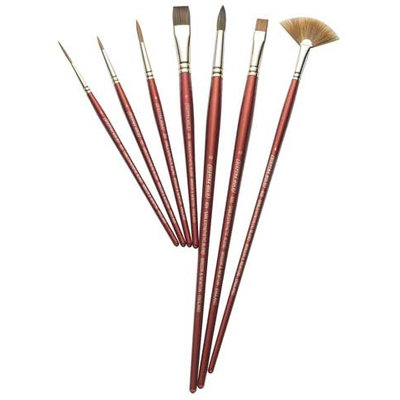 Winsor & Newton - Sceptre Gold II Brush - Serie 808 Fan - 2 - Long-Handle