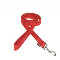 Dogline M8061-3 6 ft. L x 0. 63 W inch Comfort Microfiber Dog Leash, Red