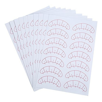 Eyelashes Extension Sticker Adhesive Eye Lash Isolation Positioning Pads Patches Tool 140 Pcs