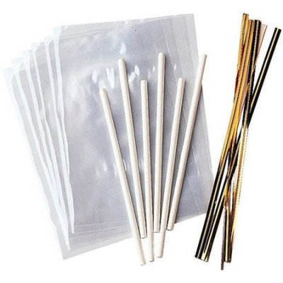 Wilton Lollipop Wrapping Kit, 18 Ct