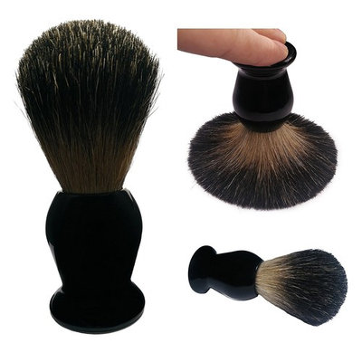 Shaving Brush, QSH 100% top Quality Badger Hair with Imported Resin Material Handle Luxury Facial Care Tools for Safety Razor, Double Edge Razor