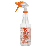 Pak-It. 578420004012 Color-Coded Trigger-Spray Bottle 32 oz Orange: Citrus All-Purpose Cleaner