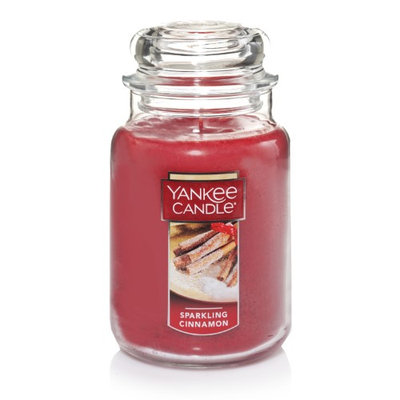 Yankee Candle Large Jar Candle, Sparkling Cinnamon