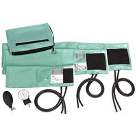 Prestige Medical 3-in-1 Aneroid Sphygmomanometer Set with Carry Case, Aqua Sea