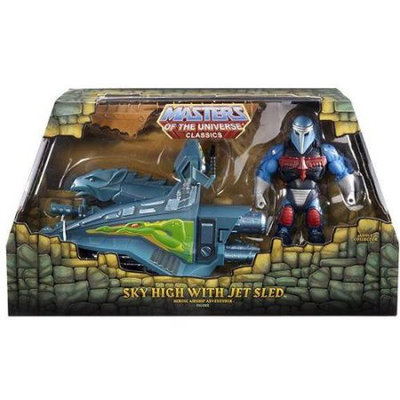 Mattel Masters of the Universe Club Eternia Sky High with Jet Sled Action Figure