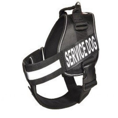 Dogline N0202-1 22-30 inch Unimax Multi Purpose Dog Harness, Black