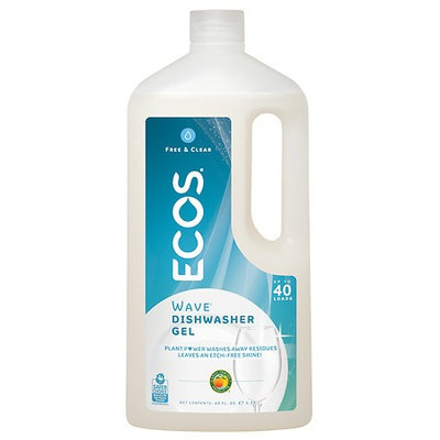 Earth Friendly Products Wave 2X Ultra High Efficiency Free & Clear Auto Dishwasher Gel Free & Clear 40.0 fl oz(pack of 3)