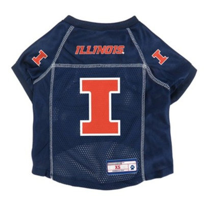 NCAA Little Earth Pet Football Jersey - Illinois Fighting Illini