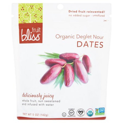 Fruit Bliss, Dates Deglet Nour Org, 5 Oz (Pack Of 6)