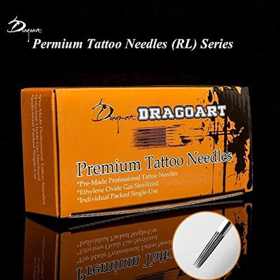 #12 Dragoart Premiun Tattoo Needles 5RL: Health & Personal Care