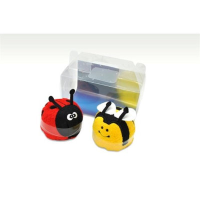 Couture Towel CT-GS15000020 13 x 14 x 2 in. Lucy The Ladybug & Blitz The Bee Towel Stars Shine in The Dark