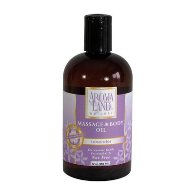 Aromaland Massage & Body Oil (12 oz) Lavender