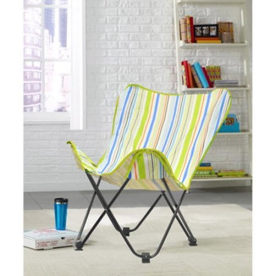 Urban Shop Surfer Stripe Butterfly Chair