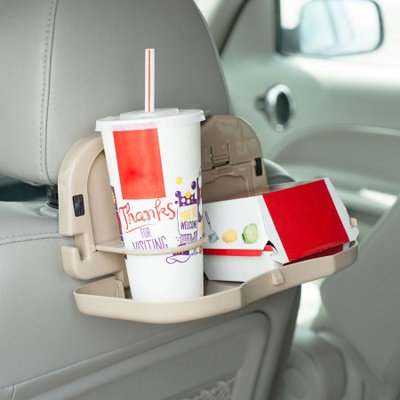 Trademark Global Llc Mobile Backseat Folding Dinner Tray