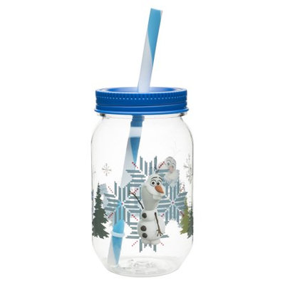Zak Designs, Inc./infant Division Olaf 19 oz. Can Mason Jar Tumbler