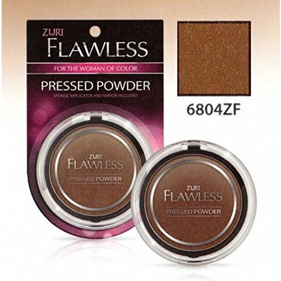 Zuri Flawless Pressed Powder - Amber Bronze (Pack of 2)