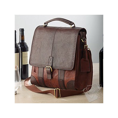 Other 3-Bottle Leather BYO Wine Bag