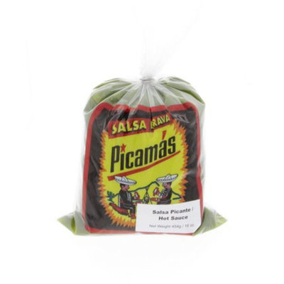 B Picamas Green Hot Sauce 16oz - Salsa Picante Verde (Pack of 6)