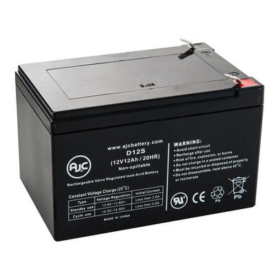 HCF Xport 711 Electric Scooter 12V 12Ah Scooter Battery - This is an AJC Brand® Replacement