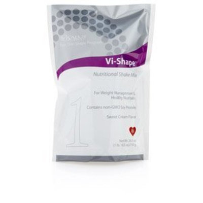 ViSalus Vi Shape Weight Loss Protein Powder Meal Replacement Sweet Cream Flavor 22 oz (2 Bags, 48 meals)