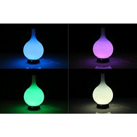 Hand Blown Glass Essential Oil Aroma Diffuser, 12 Brilliant Colors, Aromatherapy