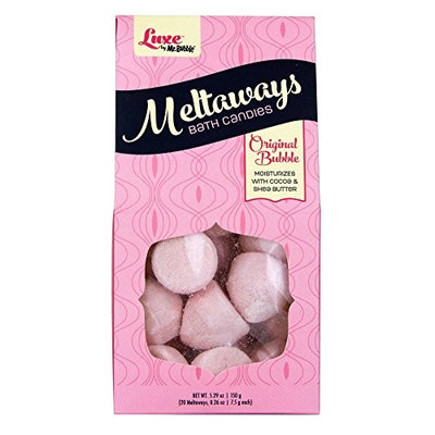 Luxe Melt-A-Ways Cocoa & Shea Butter Bath Candies Original Bubble 5.29oz , pack of 1
