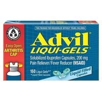 Advil® Liqui-Gels Easy Open Cap Pain Reliever/Fever Reducer Liquid Filled Capsule, 200mg Ibuprofen - 160ct