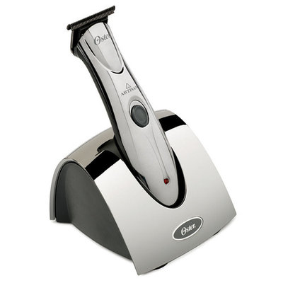 Oster Artisan Cordless Cord Hair Trimmer 76997-310 with Titanium Tblade & Stand