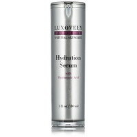 Luxovely Naturals Hydration Serum with Hyaluronic Acid for Face by, Facial Moisturizer, Anti Wrinkle, For Oily or Dry Skin, Glass Skin, Get Smooth, Soft & Beautiful Skin Fast, For Men & Women
