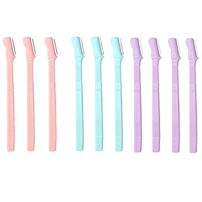 Bblythe Eyebrow Razor Make Up Tool Eyebrow Hair Trimmers Eyebrow Knife Pack of 10